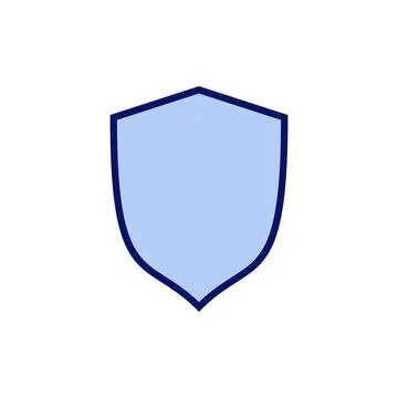 Shield icon vector. Protection icon. Security sign and symbol Stockillustratie