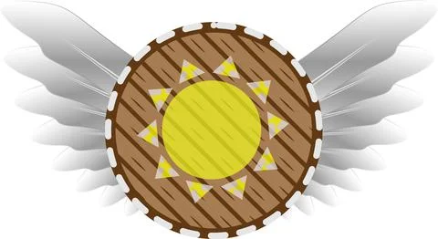  shield Illustrazione stock