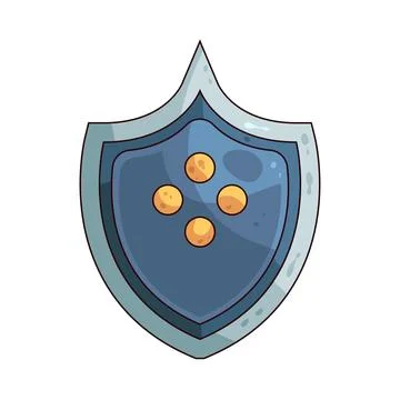 Shield illustration Stock Illustration
