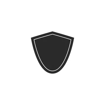 Shield illustration logo icon Stockillustratie