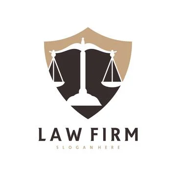 Shield Justice logo vector template, Creative Law Firm logo design concepts Stockillustratie