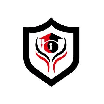 Shield Logo Design Inspiration Security Logo Design Education Award Shield Logo  Illustrazione stock