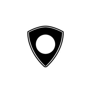 Shield logo design vector icon element illustration Stock Illustration