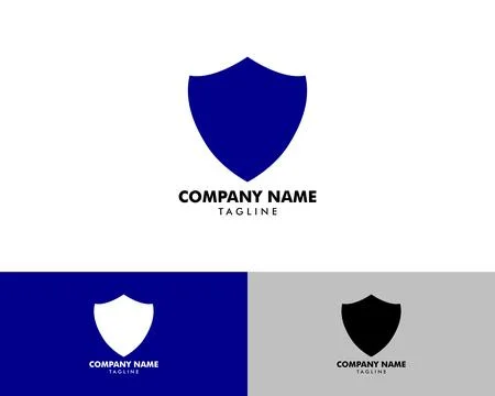 Shield logo icon design template element イラスト素材