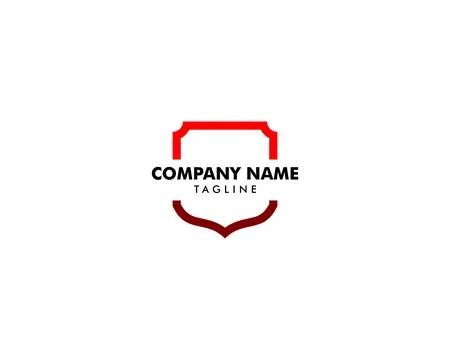 Shield logo icon design template element イラスト素材