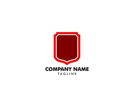 Shield logo icon design template element イラスト素材