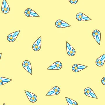 Shield medieval heraldry vector seamless pattern Stock Illustration