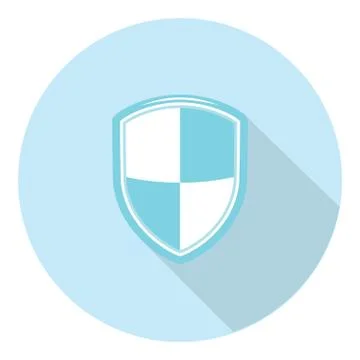 Shield Protection Emblem Stock Illustration