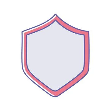 Shield protection icon Stock Illustration
