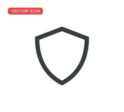 Shield Protection Icon Vector Illustration Design Stock Illustration