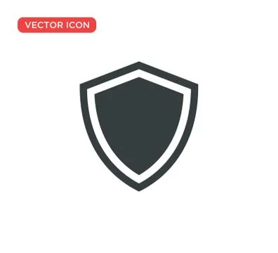Shield Protection Icon Vector Illustration Design Illustrazione stock