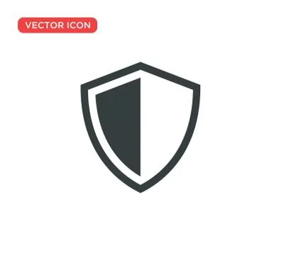 Shield Protection Icon Vector Illustration Design Illustrazione stock