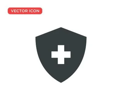 Shield Protection Icon Vector Illustration Design Stock Illustration