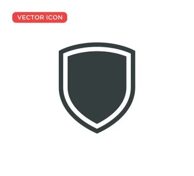 Shield Protection Icon Vector Illustration Design Illustrazione stock
