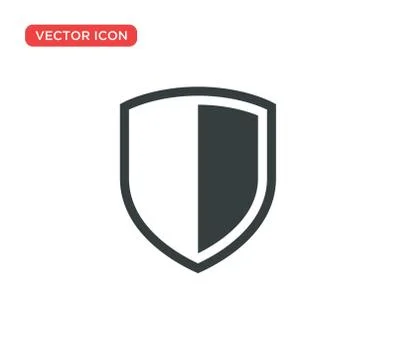 Shield Protection Icon Vector Illustration Design Stock Illustration