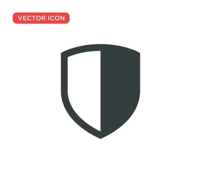 Shield Protection Icon Vector Illustration Design Stock Illustration