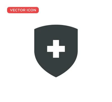 Shield Protection Icon Vector Illustration Design Stock Illustration