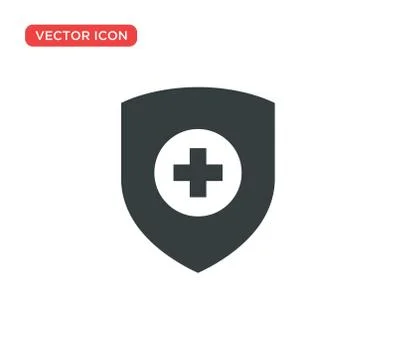 Shield Protection Icon Vector Illustration Design Illustrazione stock