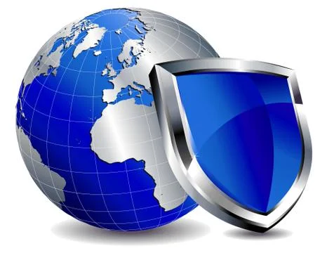 Shield Protection Stock Illustration