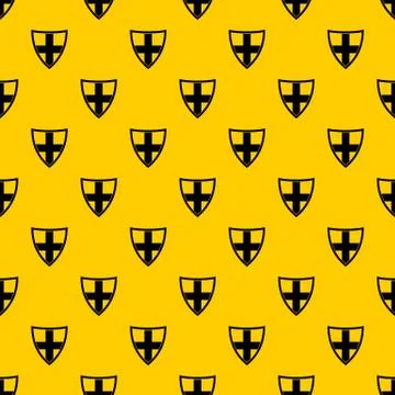 Shield for protection pattern vector Stock Illustration