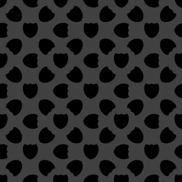 Shield protection web icon. flat design. Seamless pattern. Stock Illustration