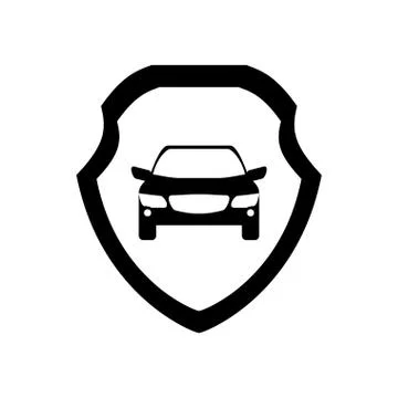 Shield with safe secure padlock vector illustration Illustrazione stock