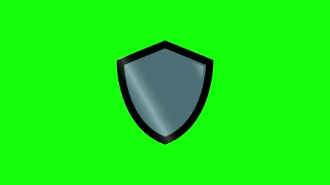 Shield, security animated icon. Stock Footage 322214586