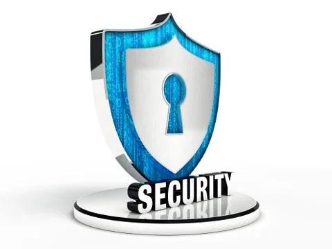 Shield security Stock Illustration