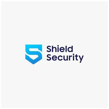 Shield security logo design inspirations Stock Illustration