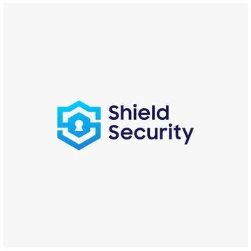 Shield security logo design inspirations Stock Illustration
