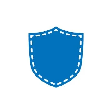 Shield shape icon emblem Stock Illustration