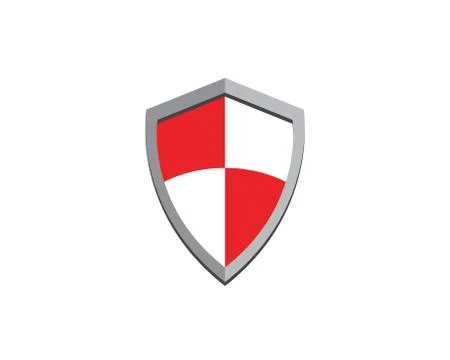 Shield symbol logo Stock Illustration