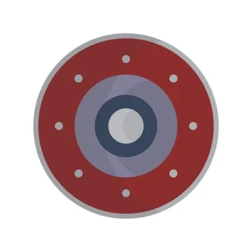 Shield vector icon emblem illustration design. Arms security guard protection Stockillustratie