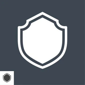 Shield Vector Icon Stock Illustration