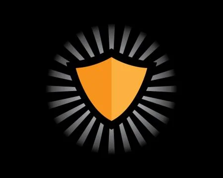 Shield vector icon illustration design Stock Illustration