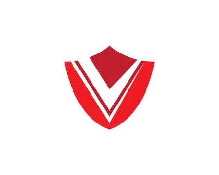 Shield vector icon illustration design Stockillustratie