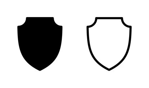 Shield vector icon. Protection icon vector. Security vector icon Stock-Illustration