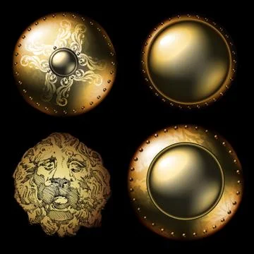 Shields Stock Illustration