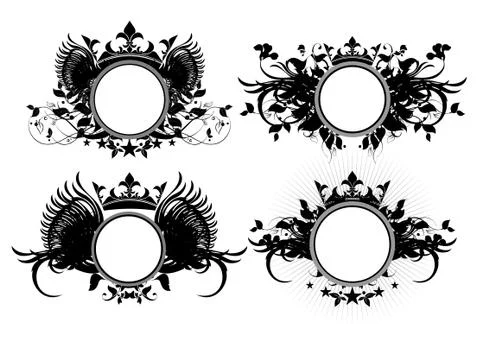 Shields Stock Illustration