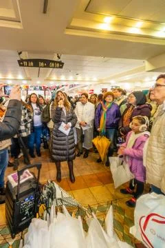 Shift 101 protest in Haifa Stock Photos