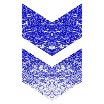 Shift Down Grunge Textured Icon Stock Illustration