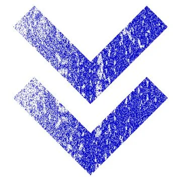 Shift Down Grunge Textured Icon Stock Illustration