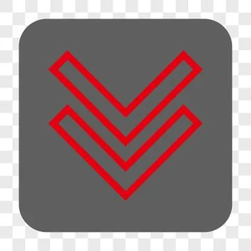 Shift Down Interface Toolbar Button Stock Illustration