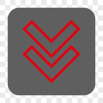 Shift Down Interface Toolbar Button Stock Illustration