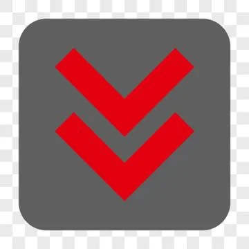 Shift Down Interface Toolbar Button Stock Illustration
