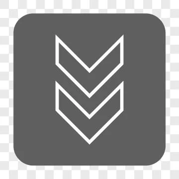 Shift Down Rounded Square Button Stock Illustration