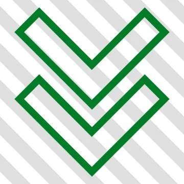 Shift Down Vector Icon Illustrazione stock