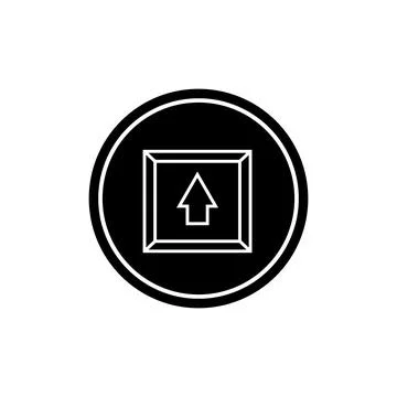 Shift key icon vector 스톡 일러스트