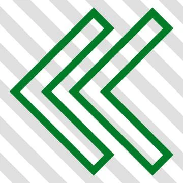 Shift Left Vector Icon Stock Illustration