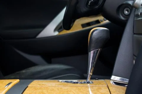 The shift lever Stock Photos